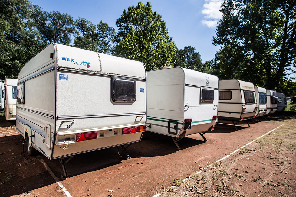Pre-settled caravan